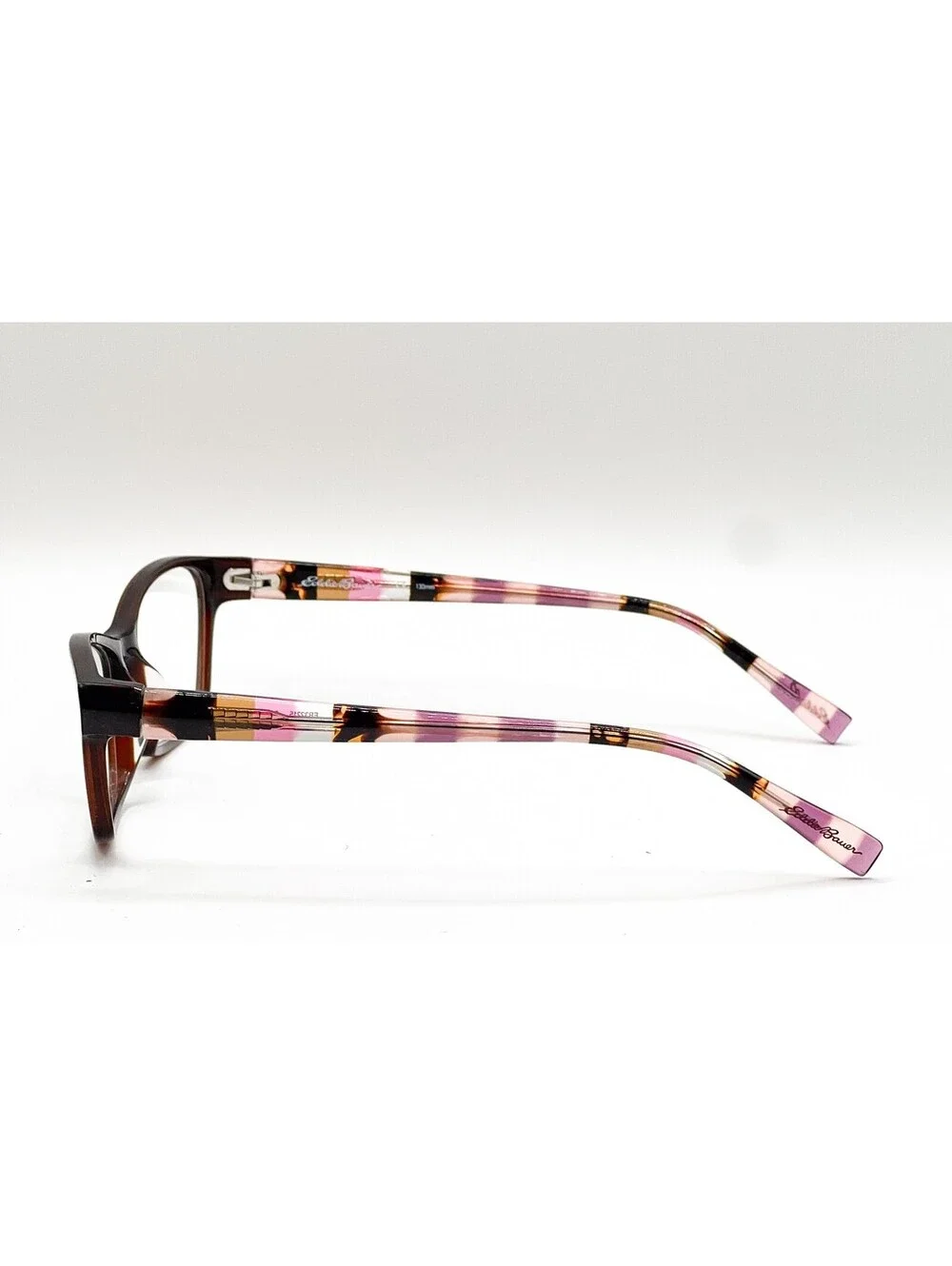 Eddie Bauer EB32215 BR Brown Cat Eye Authentic Eyeglass Frames 53-16-130